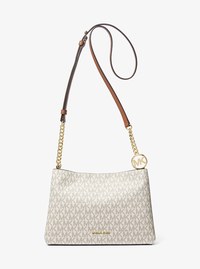 Christina Small Signature Logo Crossbody Bag