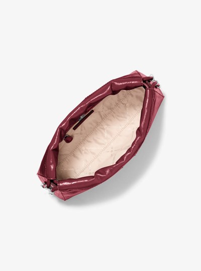 Petit sac &agrave; bandouli&egrave;re Matilda cintr&eacute; in BORDEAUX | Michael Kors