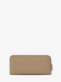 Grande pochette-bracelet Jet Set Travel en cuir grain&eacute;