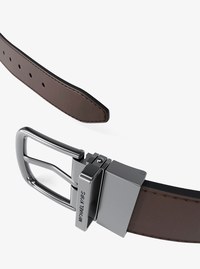Pebbled Leather Belt