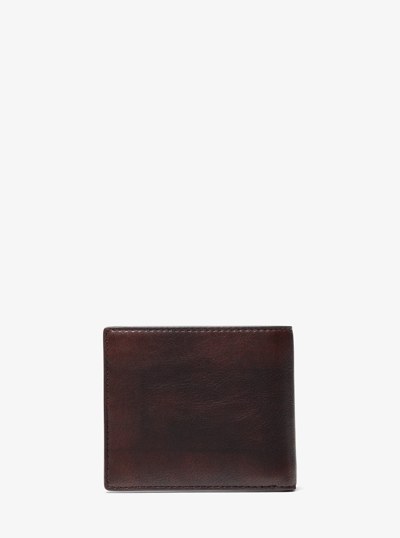 Cooper Burnished Billfold Wallet in CHOCOLATE | Michael Kors