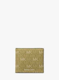 Cooper Printed Signature Logo Billfold Wallet