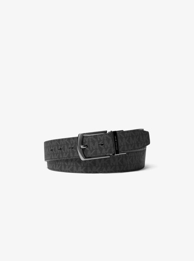 Ensemble de ceinture &agrave; logo&nbsp;Signature 4-en-1 in NOIR | Michael Kors