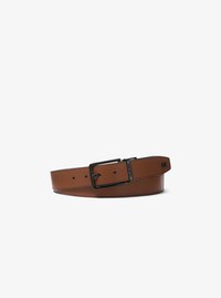 Reversible Pebbled Leather Belt