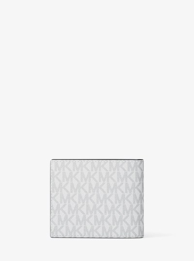Cooper Signature Logo Billfold Wallet in GRASS GREEN | Michael Kors