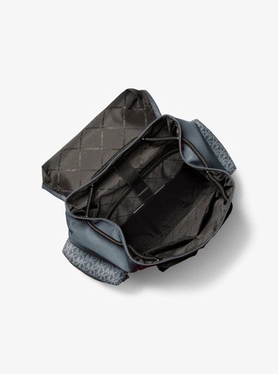 Cooper Signature Logo and Nylon Backpack in CORNFLOWER | Michael Kors