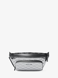 Cooper Medium Metallic Logo Debossed Utility Sling Pack