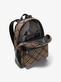 Mochila Pacey de mezcla de lana con estampado de cuadros