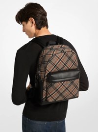 Mochila Pacey de mezcla de lana con estampado de cuadros