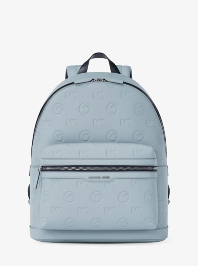 Sac &agrave; dos Cooper arrondi de taille moyenne &agrave; logo grav&eacute; in OC&Eacute;AN P&Acirc;LE | Michael Kors