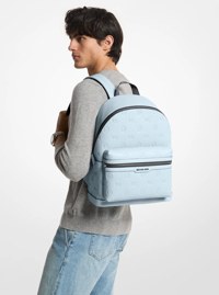 Sac &agrave; dos Cooper arrondi de taille moyenne &agrave; logo grav&eacute;