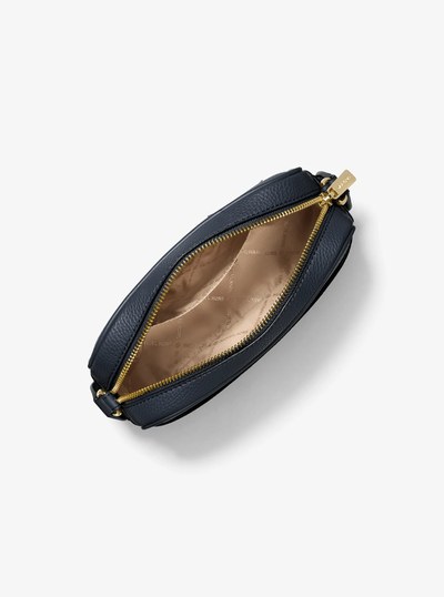Jet Set Medium Camera Crossbody Bag in NAVY | Michael Kors