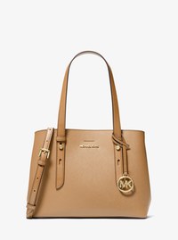 Mel Small Saffiano Leather Tote Bag