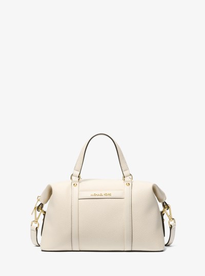 Beck Small Satchel in LT CREAM | Michael Kors