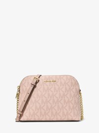 Cindy Signature Logo Dome Crossbody Bag