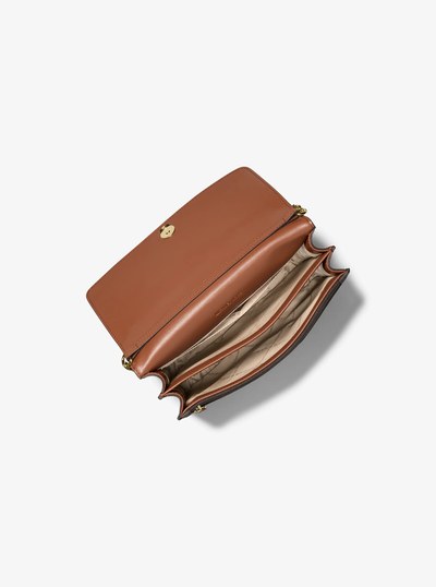 Daniela Large Signature Logo Crossbody Bag