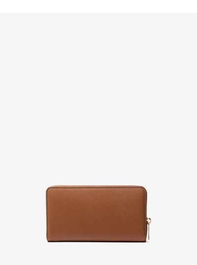 Jet Set Medium Saffiano Leather Wallet in LUGGAGE | Michael Kors