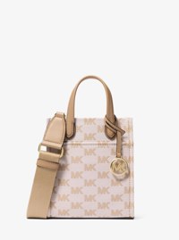 Gigi Extra-Small Logo Jacquard Crossbody Bag