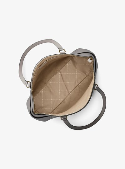 Sienna Medium Tote Bag in PEARL GREY | Michael Kors