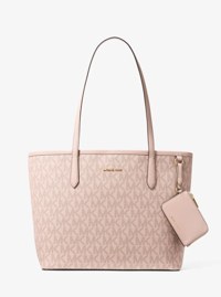 Jet Set Large Signature Logo Tote Bag