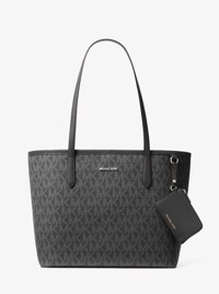 Jet Set Large Signature Logo Tote Bag
