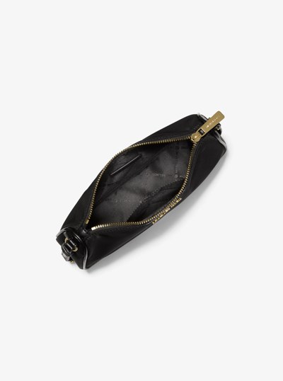 Jet Set Medium Nylon Pochette in BLACK | Michael Kors