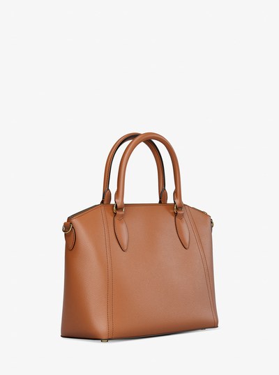 Sienna Medium Satchel in LUGGAGE | Michael Kors
