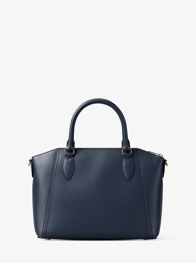 Sienna Medium Satchel in NAVY | Michael Kors