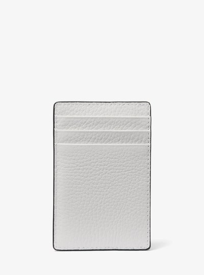 Hudson Pebbled Leather Card Case