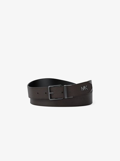Leather Belt in CHOCOLATE | Michael Kors