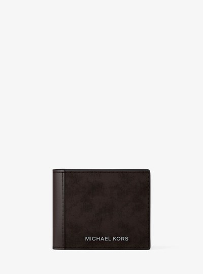 Mason Suede Billfold Wallet in CHOCOLATE | Michael Kors