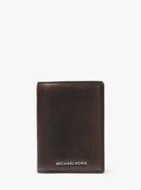 Hudson Leather Folio Card Case  