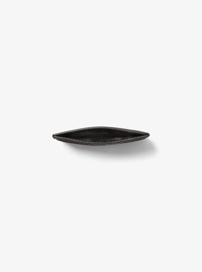 Mason Suede Card Case in CHOCOLATE | Michael Kors