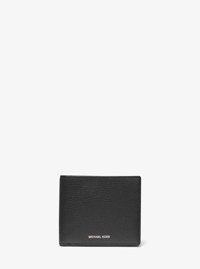 Hudson Pebbled Leather Billfold Wallet
