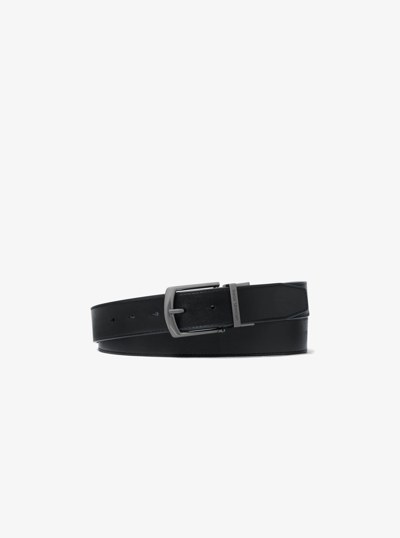 Signature Logo Wallet and Belt Gift Set in BLACK | Michael Kors