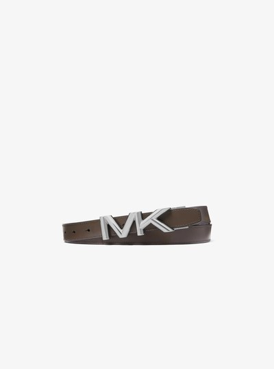 Cintur&oacute;n reversible de piel in NEGRO | Michael Kors