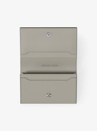 Hudson Pebbled Leather Card Case