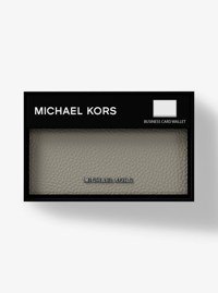 Hudson Pebbled Leather Card Case