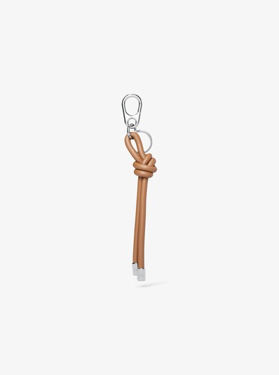 Knotted Bag Charm in LUGGAGE | Michael Kors