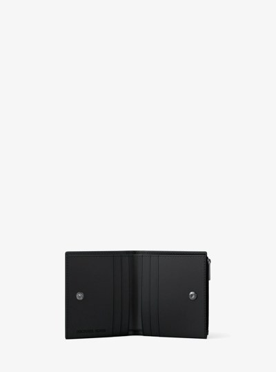 Hudson Signature Logo Wallet in BLACK | Michael Kors