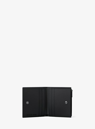 Hudson Signature Logo Wallet in BRIGHT WHT | Michael Kors