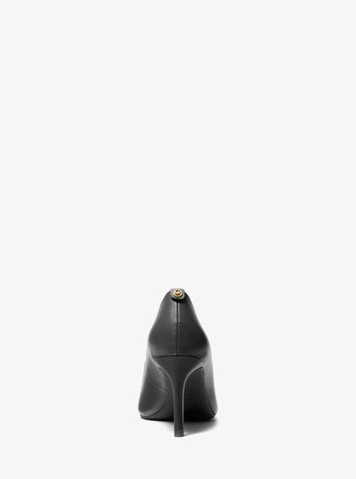 Alina Flex Leather Pump in BLACK | Michael Kors
