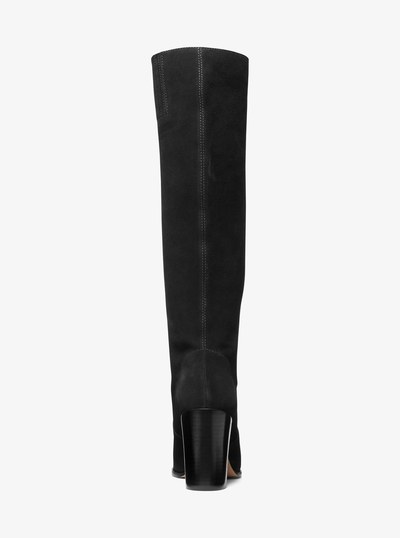 Luella Suede Boot in BLACK | Michael Kors