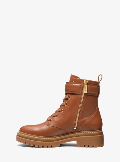 Parker Leather Combat Boot
