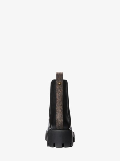 Asher Leather Ankle Boot in BROWN/BLK | Michael Kors