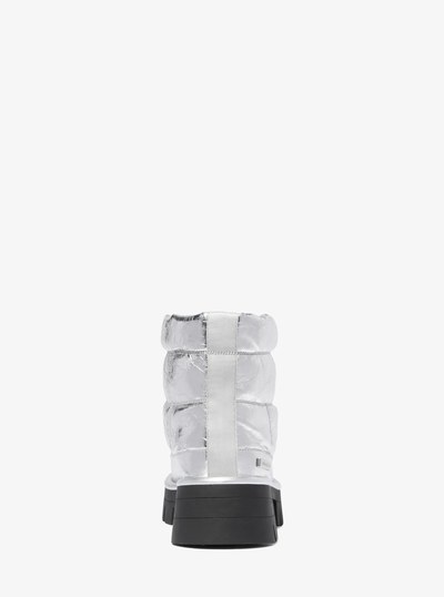 Barton Crackled Metallic Leather Boot