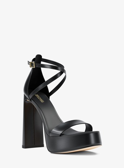 Escarpin &agrave; fermeture &eacute;clair arri&egrave;re Cammie in NOIR | Michael Kors