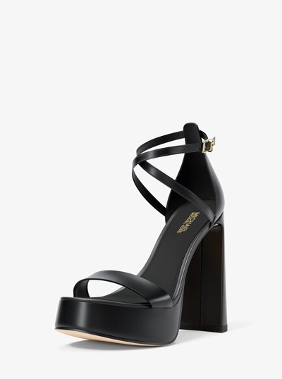 Escarpin &agrave; fermeture &eacute;clair arri&egrave;re Cammie in NOIR | Michael Kors