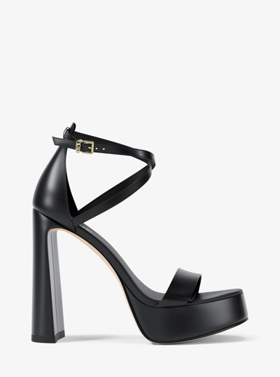 Escarpin &agrave; fermeture &eacute;clair arri&egrave;re Cammie in NOIR | Michael Kors