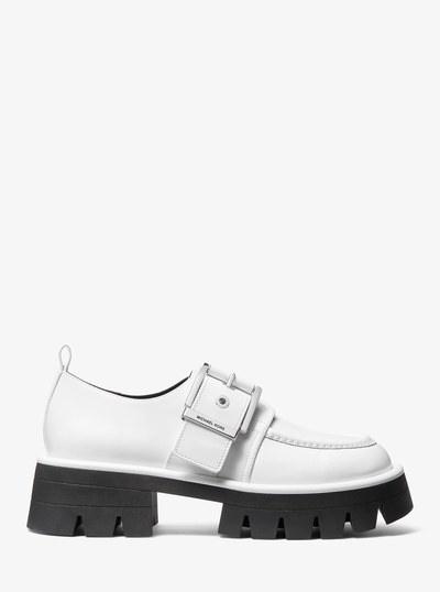 Colby Leather Loafer in OPTIC WHITE | Michael Kors